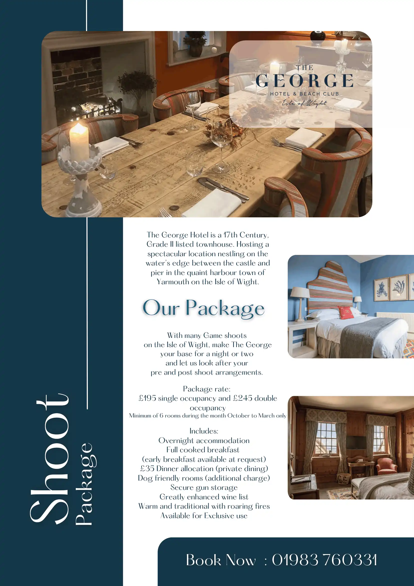 Shoot Packages at the George Hotel, Yarmouth